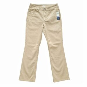 Coldwater Creek Natural Waist Bootcut Pants Women's Size 12 NEW!